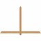 Ekena Millwork Eugene Smooth Timber Gable Bracket, Western Red Cedar, 72"W x 48"H x 1 1/2"D x 3 1/2"F, 16/12 Pitch GBW072X48X0204EUG00SWR - alternate 1